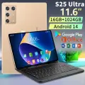 Игровой ноутбук S25 Ultra, золотой， Игровой планшет，16/1024GB，Android 13,（Офис и игра Двух. mode планшет ）