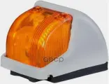 Фонарь габаритный ! желтый полукруглый на крышу Omn MAN, MB, Iveco, шт HELLA арт. 2PF006679017