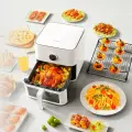 Аэрогриль Xiaomi Smart Air Fryer 5,5 литров, русский язык, управление через смартфон, BHR8238EU, окно визуализации