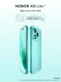 HONOR 400 Lite + наушники 8/256 ГБ Global для РФ, Dual nano SIM, зеленый