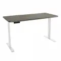 Стол с регулировкой высоты электрический LuxAlto LA-T33-2AR2 белый/дуб бежево-серый ЛДСП 140*60*2.5