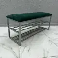 Банкетка в прихожую для обуви 100х35х45 см STEEL MEBEL (БПХ-4)