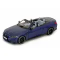 Модель коллекционная MINICHAMPS Bmw G82 M4 convertible 2024 matt blue metallic / бмв М4 матовый синий