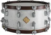 PDSCL654SWM Classic Division Sub Zero White Малый барабан 6.5 x 14, Dixon