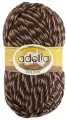 Пряжа Adelia ZOLTAN, 5 шт. по 100 г, набор, 100% шерсть, 115 м №139 бежевый-коричневый