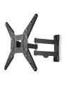 Кронштейн для телевизора Hama 00220824 черный 32-65 макс.25кг настенный поворот и наклон