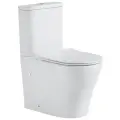 Унитаз-компакт Black&White Universe с бачком и сиденьем Микролифт 7792W