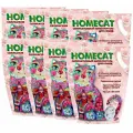 HOMECAT Роза Силикагелевый наполнитель для кошачьих туалетов с ароматом розы 8х3,8л