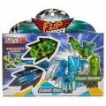 Игровой набор для детей Машинки-трансформеры Flip Changer Cloud Dasher и Cobalt Dino (2 шт.) KiddieDrive
