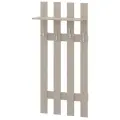 Прихожая Колизей мебель ПМ-1/6 дуб молочный ШхГхВ(700х260х1500), 4 крючка, шляпная полка