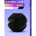 ABS пластик Bambu Lab для 3D принтера (без катушки), 1.75 мм, Чёрный, 1 кг