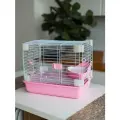 Клетка для грызунов, Не Один Дома Mouse, розовый, 48х36х38 см