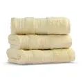 Полотенце из хлопка и бамбука London, 70*140 см, жёлтый (butter)