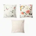 Чехол на подушку Этель Нежность 3 шт, 40*40 см, велюр 100% п/э