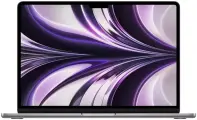13.6 Ноутбук Apple MacBook Air 13 2022 (Русская раскладка) 2560x1664, Apple M2, RAM 8 ГБ, LPDDR5, SSD 256 ГБ, Apple graphics 8-core, macOS, «серый космос»