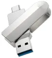 USB Flash Drive 16GB Smart Type-C (UD10) 2 в 1, скорость записи 15-30 МБ/С, скорость чтения 80-120МБ/С