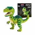 Конструктор пластиковый Balody Динозавр зеленый (1457 деталей, в коробке) Артикул 16089BA