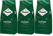 Кофе в зернах POETTI Leggenda Original 100% Premium Arabica 250 гр. х 3 шт.