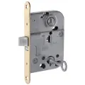 Замок врезной Фабрика замков L 004 цвет матовое золото