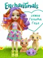 Кукла Enchantimals Sunshine Beach HXC00 Голита Гоуз - семья козочек Энчантималс Mattel