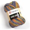 Пряжа YarnArt Jeans Crazy (8213), мультиколор, 5 шт. по 50 г