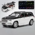 Игрушечный автомобиль Maybach GLS600 SUV 1:24 Муванжи, White Black