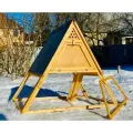 Курятник с выгулом для содержания до 8 кур летний.