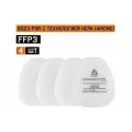 Jeta Safety Противоаэрозольный фильтр предфильтр HEPA класса P3R D упаковка 4 шт 8023/4