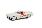 Модель коллекционная GREENLIGHT Chevrolet corvette joie chitwood thrill show 1958 (длина модели 6-10 см)