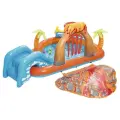 Игровой центр с бассейном, Bestway Lava Lagoon, 265х265х104 см Вулкан с разбрызгивателем, горкой и игрушками, 208л