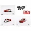 Машинка MINI GT 1/64 Honda Civic Type 2023 Pace Car Red Blister Packaging Diecast Scale Model Car