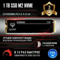 1 TB Внутренний SSD накопитель PCI-E 4.0 M.2 NVMe QOPP жесткий диск для ноутбука и компьютера