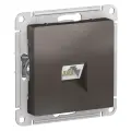 1 шт. Systeme Electric AtlasDesign Мокко Розетка компьютерная RJ45, кат. 6A, механизм, ATN000686