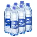 Вода минеральная TASSAY газированная, ПЭТ, 6 шт. по 1 л