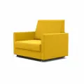 Кресло-кровать Стандарт + фокус- мебельная фабрика 89х80х87 см желтый текстурный