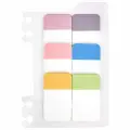 Упаковка 12 шт. Закладки клейкие пастельные BRAUBERG PASTEL, пластиковые, 45х25 мм, 6 цветов х 20 листов, 115580