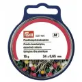 Prym 028490 с пластиковыми головками 0,65 x 34 мм, разноцветный