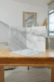 Фотобокс / фотофон для предметной съемки 3d безбликовый мрамор 30*30 см
