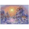 PANNA Набор для вышивания Хрустальный воздух (PS-1228), 42.5 х 30 см