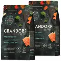 GRANDORF FRESH GF CAT STERILISED SALMON&SWEET POTATO беззерн для стерил кошек с лососем и бататом 0,4 + 0,4 кг