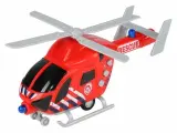 Вертолет AUTODRIVE 20см инерц. на бат. со светом и звуком, красный, в/к 22,5*10*13,5, ,