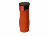 Вакуумная термокружка с кнопкой Streamline, Waterline, soft-touch, 400 мл, цвет красный