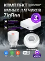 Комплект Умного Дома Tuya Zigbee: Шлюз + Датчик Движения + Датчик Утечки Газа Защита от Взлома и Взрыва Газа