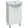 Тумба с раковиной в ванную Runo УЮТ 45, с умывальником Уют 45