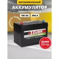 Аккумулятор автомобильный ZUBR Premium Asia 100 Ач прямая полярность 850А азия