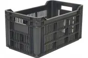 Тара. ру Ящик п/э 500х300х264 с перфорацией цв. чёрный 01305