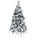 Елка искусственная 'Зимняя метель' 150см, ПВХ+леска с белым напылением, 420 веток