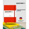Блокнот Leuchtturm1917 Medium, 125 листов, без линовки, твердая обложка, рыжий лис