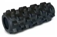 Ролик массажный для МФР компактный RumbleRoller, 31х13 см, жесткий, черный