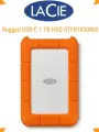 Внешний защищённый диск HDD Lacie Rugged USB-C 1ТБ оранжевый для Mac iPhone iPad Windows (STFR1000800)
